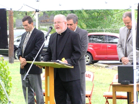 Father Gentile's blessing