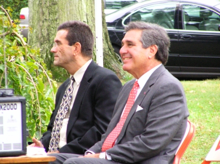 Principal Keough and Mayor Abramson