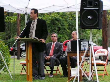 Principal Keough speaking